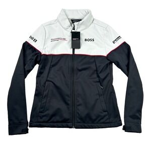 Porsche x Hugo Boss Jacket Womens XS Full Zip Motorsports Performance Car Racing